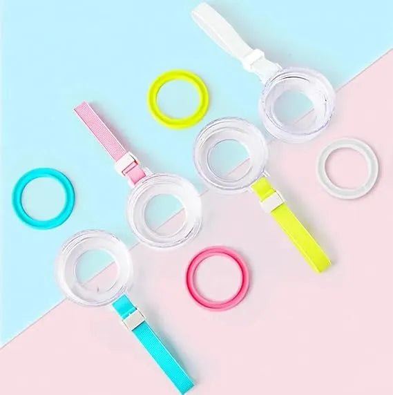 Hello Master Glass Bottle | 480ml Stylish Water Bottle with Rope