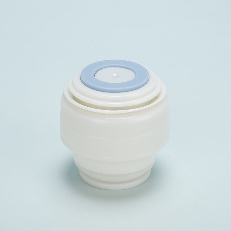 Bullet large capacity sports water bottle fashion 304 stainless steel thermos cup outdoor sports rope water Cup