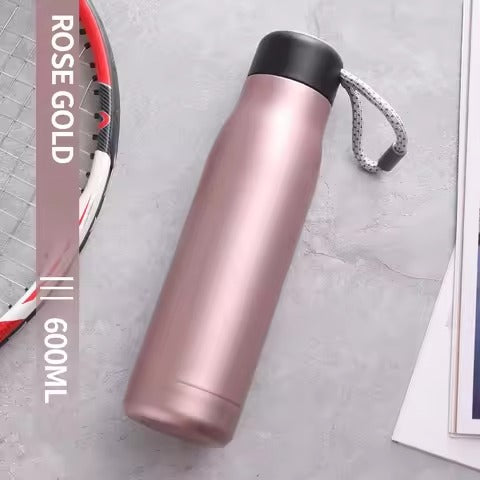 Stainless Steel Thermos Mug Sports Water Bottle Cold and Hot Thermal Cups Vacuum Travel Tumbler Mug Thermal Bike Bottle