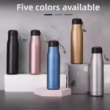 Stainless Steel Thermos Mug Sports Water Bottle Cold and Hot Thermal Cups Vacuum Travel Tumbler Mug Thermal Bike Bottle