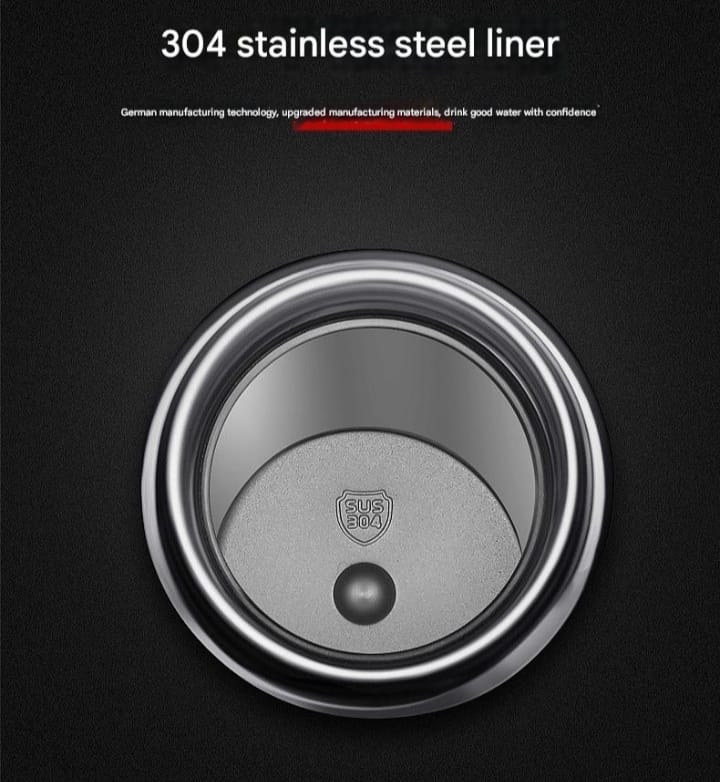 [Everyday Comfort] Sleek Stainless Steel Insulated Water Bottle with Temperature Display – 304 Stainless Steel, Keeps Drinks Hot or Cold, Modern Design for Home, Office, or Gift, Water Bottle Insulated