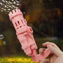 Electric Bubble Machine Gun Toy – Fun Outdoor Bubble Blaster for Kids
