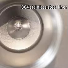 Trendy Stainless Steel Vacuum Insulated Coffee Cup Double Layered Portable Office Car Mark Engraving Thermal Mug Home Goods