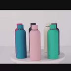 Dazzin - Premium Built Quality Black Water Bottle with Sports Bottle for Gym, School & Daily Hydration Home Use and Travel Use Water Bottle for Girls and Boys Ratings 1
